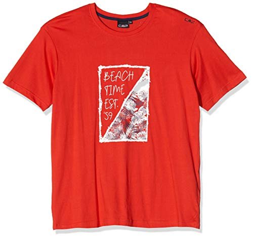 CMP T-shirt męski 39D8297, Lacca, 50