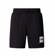 Spodnie sportowe męskie - The North Face M Box Nse Regular Shorts NF0A8C1JKY41REG Czarne M - miniaturka - grafika 1
