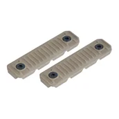 Osprzęt do wiatrówek - Strike Industries - Długie osłony szyny M-LOK z systemem zarządzania kablami - 2 szt. - SI-AR-CM-COVER-L-FDE - miniaturka - grafika 1