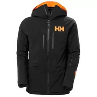 Kurtki narciarskie - Kurtka Narciarska Helly Hansen Garibaldi Infinity Jacket czarna - L - miniaturka - grafika 1