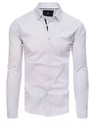 Koszule męskie - Koszula męska biała Dstreet DX2464 - miniaturka - grafika 1