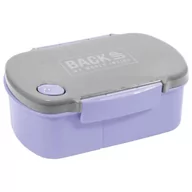Lunch boxy - Śniadaniówka BackUp 6 B33 fioletowa DERFORM - miniaturka - grafika 1