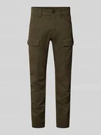 Spodnie męskie - Spodnie cargo o kroju tapered fit ze szlufkami na pasek model ‘Rovic’ - miniaturka - grafika 1