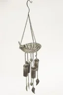 Dzwonki i gongi - Art-Pol Dzwonek wietrzny szary 248727 248727 - miniaturka - grafika 1