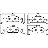 Klocki hamulcowe - Klocki hamulcowe - komplet BREMBO P 85 164 - miniaturka - grafika 1