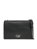 Torebki damskie - Calvin Klein Torebka Ck Medium Conv Chain Bag K60K612810 Czarny - miniaturka - grafika 1