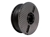 Filamenty i akcesoria do drukarek 3D - GEMBIRD 3DP-PLA-FL-01-BK Filament PLA elastyczny czarny 1.75mm 1kg - miniaturka - grafika 1