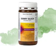 Suplementy naturalne - DOBRY SŁUCH 120 kapsułek z miłorzębem japońskim (Ginko Biloba) - miniaturka - grafika 1
