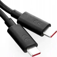 Kable USB - Kabel USB Motorola MOTOROLA oryginalny kabel Typ C do Typ C 6,5A SC18D24968 1 m czarny bulk - miniaturka - grafika 1