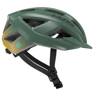 LAZER Cerro KinetiCore Żółto-zielony MTB ( L) - Kaski rowerowe - miniaturka - grafika 1
