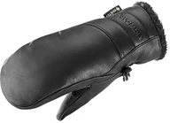 Rękawice narciarskie - Rękawiczki damskie Salomon Native Gore-Tex - deep black rozmiar: xs - miniaturka - grafika 1