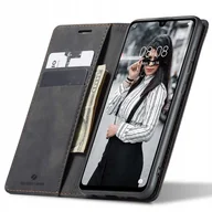 Etui i futerały do telefonów - Spacecase Etui Wallet Huawei P30 Lite black - miniaturka - grafika 1