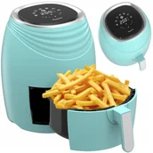 Frytkownice - TurboTronic TT-AF11D Turkusowy - miniaturka - grafika 1