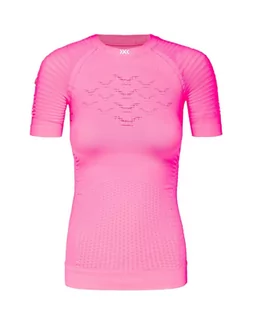 Koszulki sportowe damskie - X-Bionic Effektor G2 Koszulka biegowa z krótkim rękawem Kobiety, neon flamingo/namib red S 2021 Koszulki kompresyjne EF-RT00S19W-P004-S - grafika 1