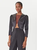 Marynarki i żakiety damskie - Rinascimento Bolerko CFC0125033003 Czarny Regular Fit - miniaturka - grafika 1