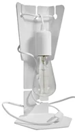 Lampy stojące - Biała loftowa lampka na biurko N2-N14 - miniaturka - grafika 1