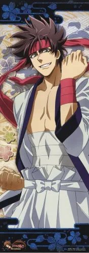 Plakat Anime Rurouni Kenshin RUKE_018 A1+ (custom)