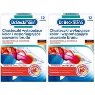 Chusteczki higieniczne - Dr Beckmann DR BECKMANN CHUSTECZKI WYŁAPUJĄCE KOLOR 24 SZT - miniaturka - grafika 1