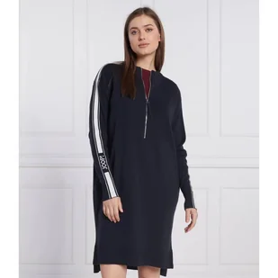 Joop! Sukienka z dodatkiem wełny - Sukienki - miniaturka - grafika 1