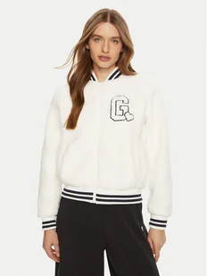 Guess Kurtka bomber V5RL06 KCPC2 Biały Regular Fit - Kurtki damskie - miniaturka - grafika 1