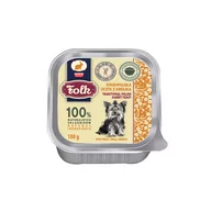Mokra karma dla psów - Karma mokra dla psa FOLK Mini Staropolska uczta z królika szalka 100 g - miniaturka - grafika 1