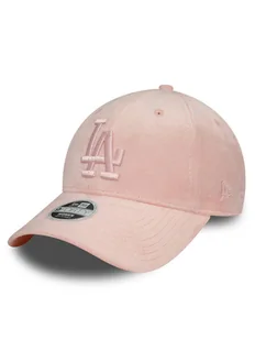 New Era Czapka z daszkiem Wmns Velour 940 La Dodgers 60503610 Różowy - Czapki i chusty sportowe męskie - miniaturka - grafika 1