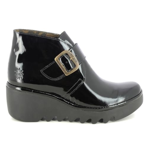 Fly London Damskie botki Birt397fly, Czarny, 39 EU