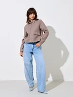 Kurtki damskie - ONLY Kurtka przejściowa w kolorze beżowym - miniaturka - grafika 1