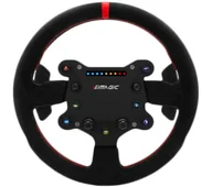 Kontrolery gier na PC - Simagic GT Sport Alcantara 30 cm z łopatkami i podświetleniem LED - miniaturka - grafika 1