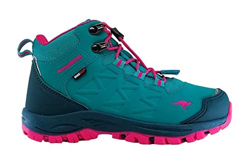 KangaROOS Damskie buty trekkingowe K-xt Para Mid Rtx, Dk Ocean Daisy Pink, 35 EU