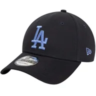 Czapki męskie - New Era League Essentials 940 Los Angeles Dodgers Cap 60435204, Mężczyzna, Czapka z daszkiem, Czarny - miniaturka - grafika 1