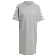 Sukienki - adidas Damska sukienka chłopięca z 3 paskami i pojedynczym dżersejem - miniaturka - grafika 1