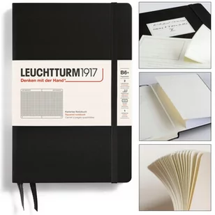 LEUCHTTURM1917 Notatnik Notes Twardy B6 Kratka - Notesy i bloczki - miniaturka - grafika 1