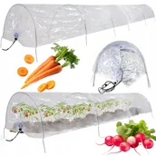 Szklarnie ogrodowe - TUNEL OGRODOWY Mini szklarnia ogrodowa uprawa ROŚLIN grządka rozsadnik 3m - miniaturka - grafika 1