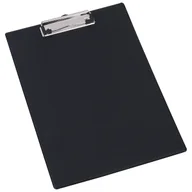 Deski z klipsem - Deska z klipem A4 podkładka clipboard do pisania czarna Deli - miniaturka - grafika 1