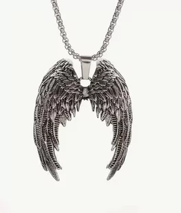 Naszyjnik skrzydła wings anioł angel prezent Y2K - Naszyjniki - miniaturka - grafika 1
