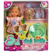 Lalki dla dziewczynek - Lalka SIMBA Evi Love Kąpiel Pieska 105733738 - miniaturka - grafika 1