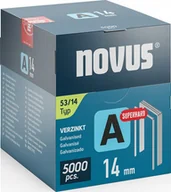 Akcesoria do elektronarzędzi - Novus Zszywki typ A 53/14 NOVUS super twarde [5000 szt.] - miniaturka - grafika 1