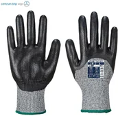 Rękawice robocze - PORTWEST A621 RĘKAWICA ANTYPRZECIĘCIOWA POWLEKANA W 3/4 PIANKĄ NITRYLOWĄ ; CZARNY - miniaturka - grafika 1