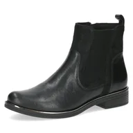 Botki damskie - Botki czarne Kania [25324-43-019] [Rozmiar: 36] - miniaturka - grafika 1