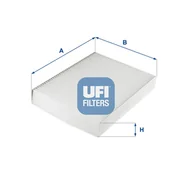 Filtry kabinowe - Filtr, wentylacja przestrzeni pasażerskiej UFI Filtry 53.276.00 - miniaturka - grafika 1