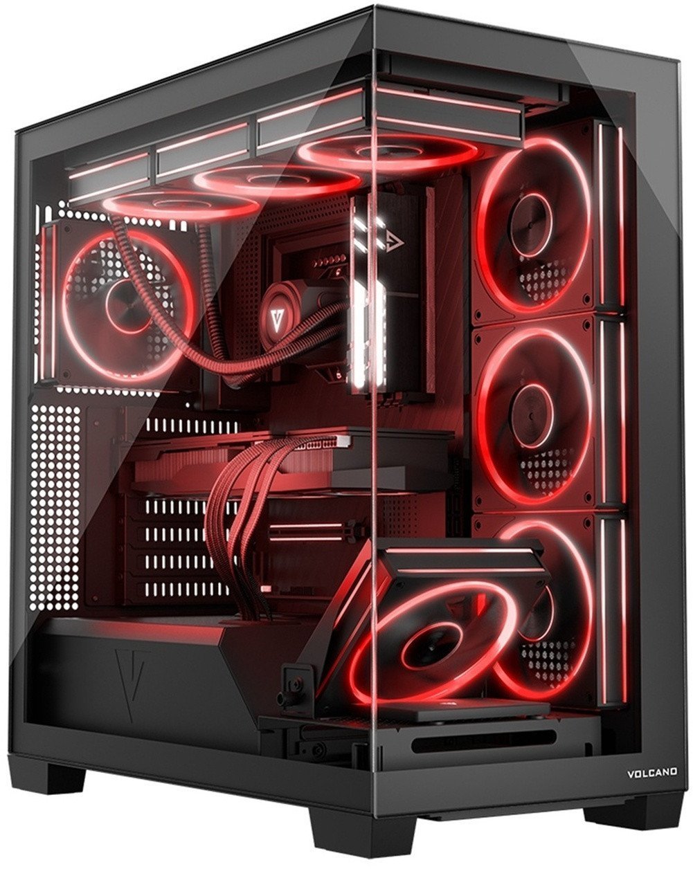 VIST Gaming PC Ryzen 7 8700F AIO RTX 5060Ti 32GB SSD 1TB W11 WiFi BT DLSS 4 VI2609