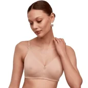 Biustonosze ciążowe - Alles Mama Easy M naturalny 70J Biustonosz do karmienia - miniaturka - grafika 1