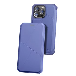 Dux Ducis Skin X kabura etui pokrowiec z klapką iPhone 13 Pro niebieski - Etui i futerały do telefonów - miniaturka - grafika 3