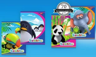 St. Majewski Zeszyt 16k linia kolor. lam. Bambino ST p15 - Artykuły biurowe - miniaturka - grafika 1