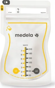 Medela Torebki do przechowywania 50 szt. MEDE-184 - Akcesoria do karmienia - miniaturka - grafika 1