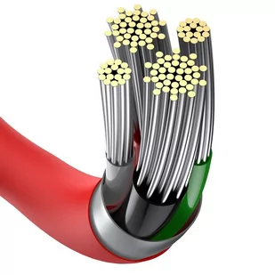Baseus Superior kabel USB - Lightning 2,4 A 1 m czerwony (CALYS-A09) - Kable USB - miniaturka - grafika 4