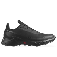 Buty trekkingowe damskie - Buty Salomon Alphacross 5 L47312700 - czarne - miniaturka - grafika 1