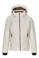 Kurtki damskie - G.I.G.A. DX Tavrani damska kurtka funkcyjna/kurtka zimowa o wyglądzie puchu z odpinanym kapturem, słup wody 8000 mm, kolor biały off-White, 36 - miniaturka - grafika 1