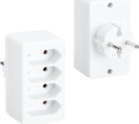 Bachmann BACHMANN multi-wtyczka 4xEuro, z 4x2,5A/230V